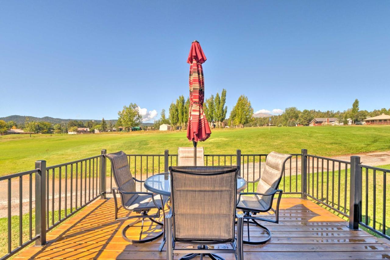 Bright Ruidoso Condo With Deck And Golf Course Views! Exterior foto