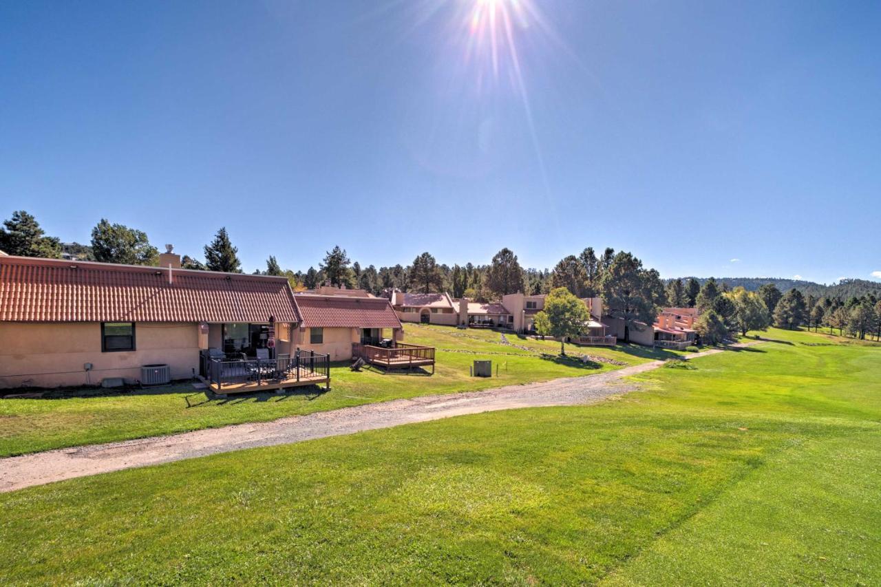 Bright Ruidoso Condo With Deck And Golf Course Views! Exterior foto