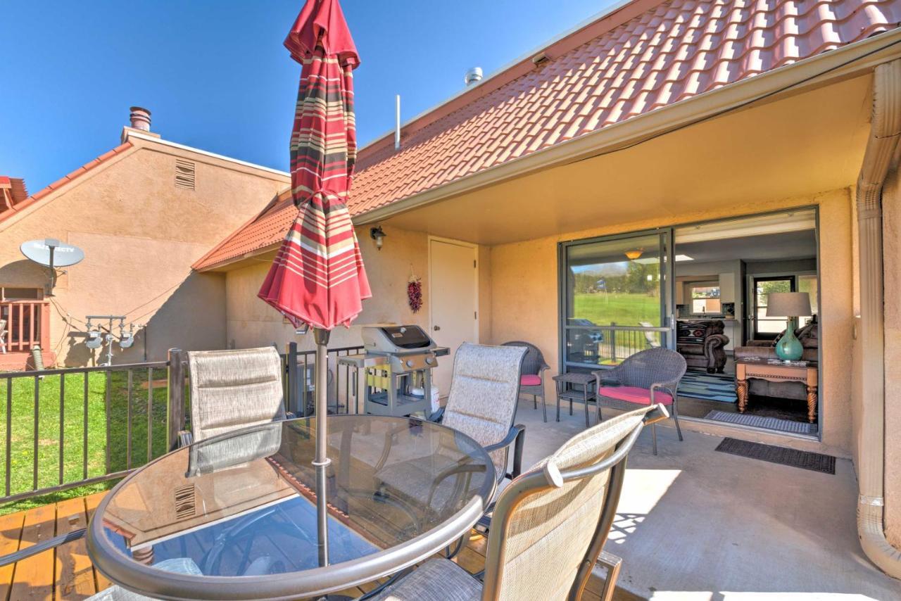 Bright Ruidoso Condo With Deck And Golf Course Views! Exterior foto